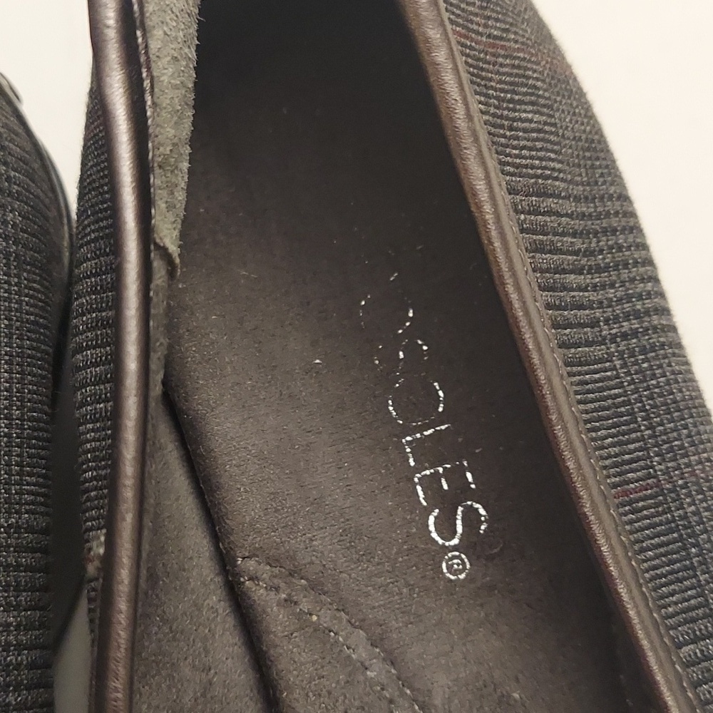 AEROSOLES Temahawk Slip On Gray Wedge Shoe 7.5 Comfort - Picture 5 of 14